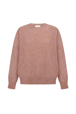 Rose dawn alpaca knit jumper