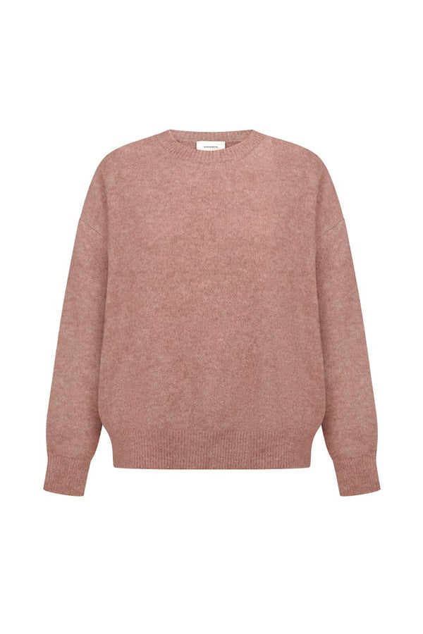 Rose dawn alpaca knit jumper